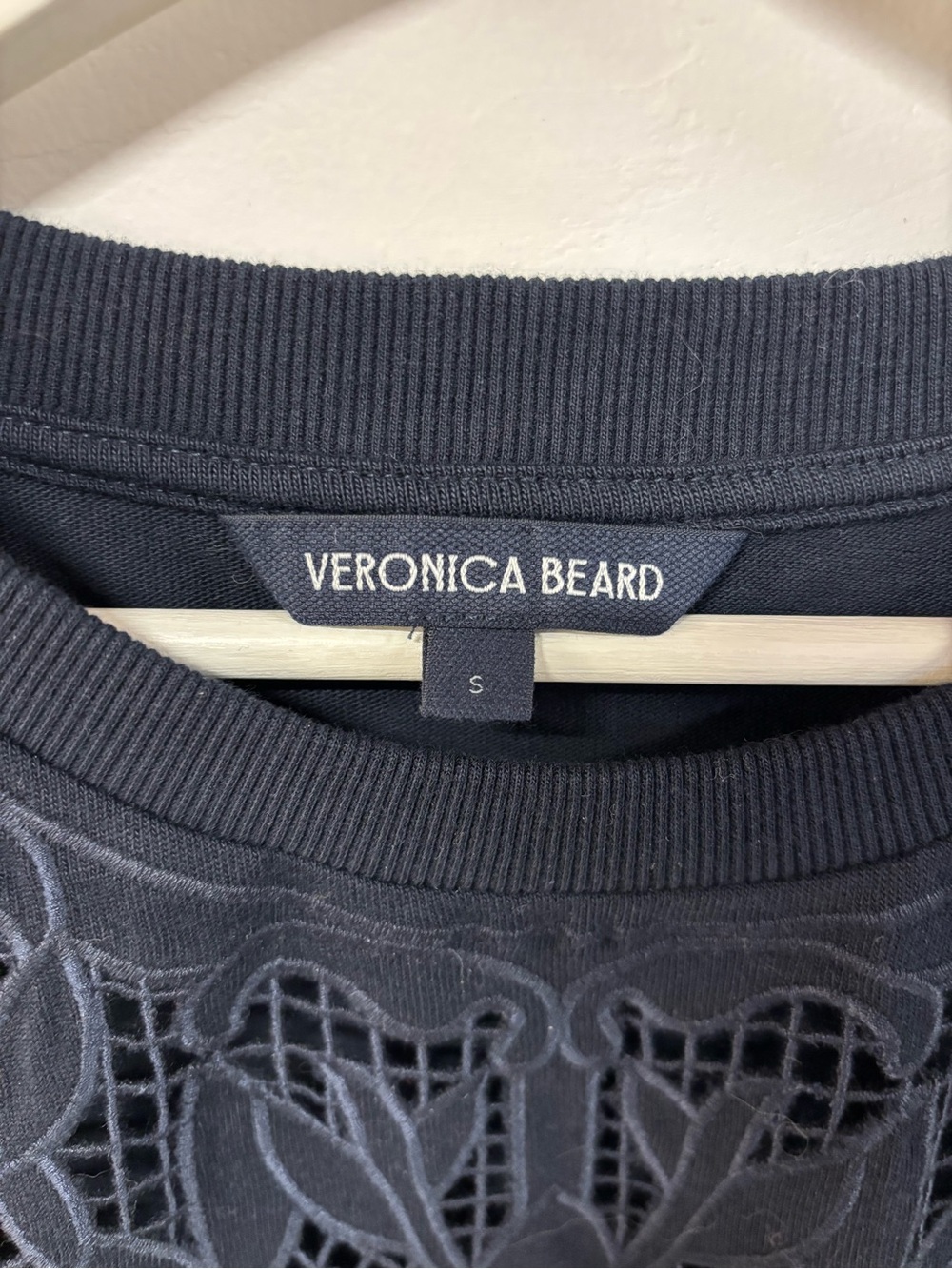 Veronica Beard Monty Tee Size Small - Picture 3 of 5